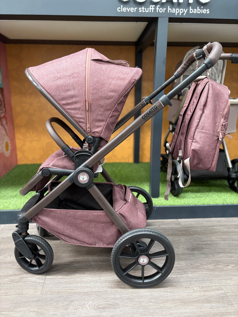 EX DISPLAY Cosatto Giggle 4 Special Edition Pram + Accessory Bundle - Bear Hug