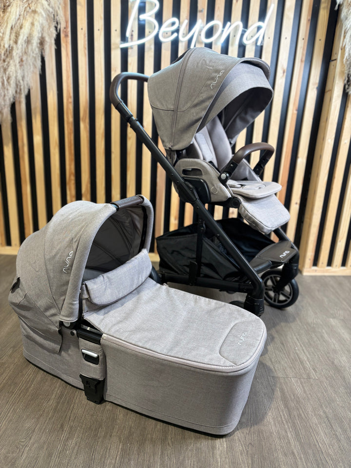 PRE LOVED Nuna Mixx Next Pram + Pushchair - Cedar