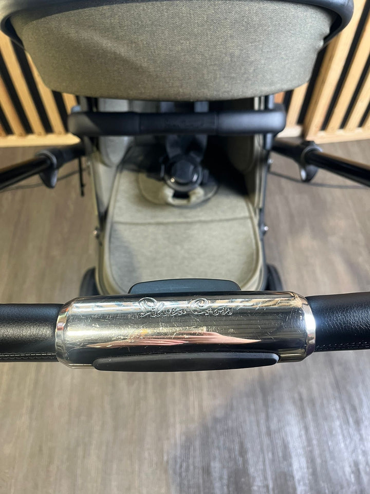 PRE LOVED Silver Cross Wave Double Travel System - Cedar