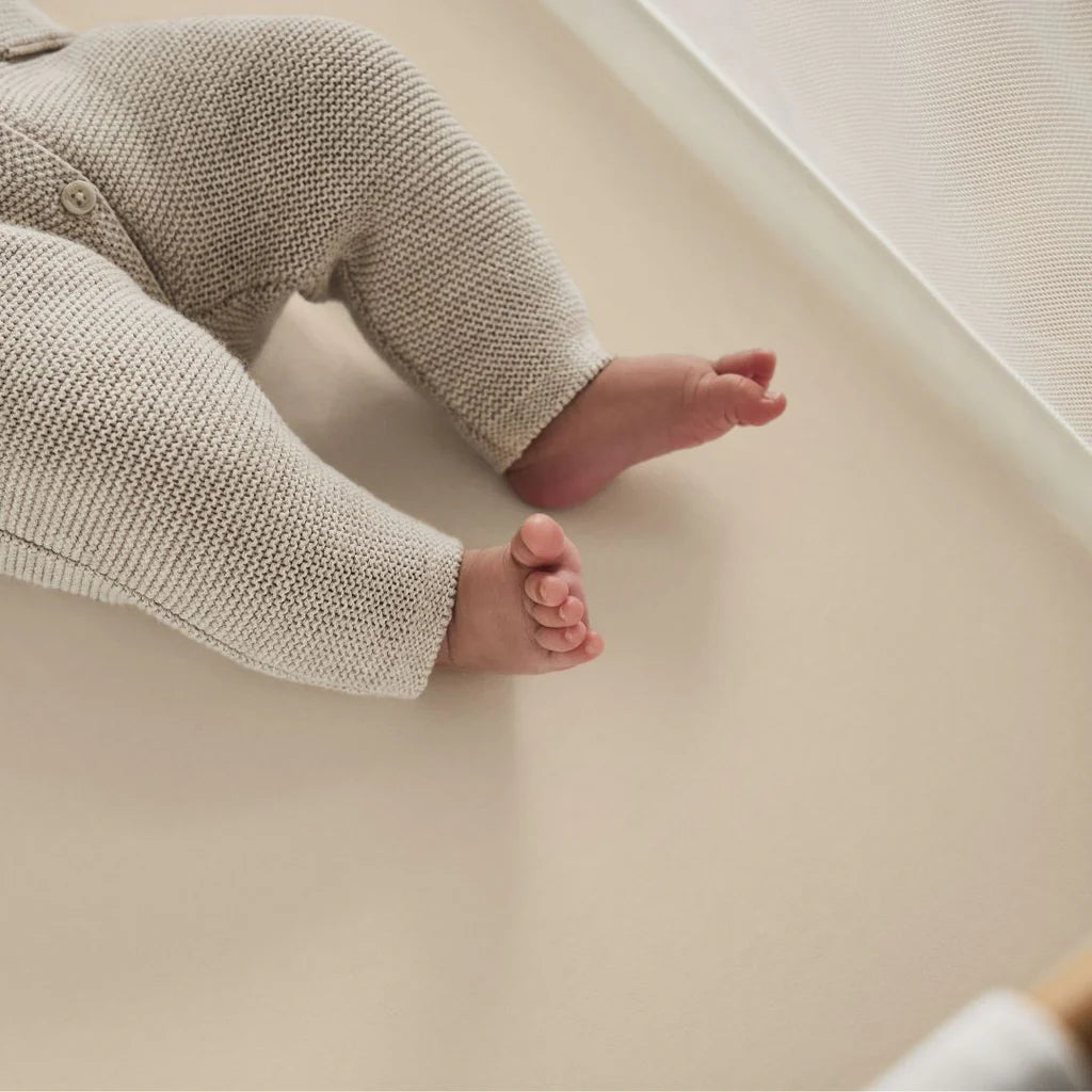 The Little Green Sheep Organic Crib Fitted Sheets - Linen