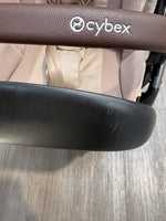 PRE LOVED Cybex e-Gazelle Double Pushchair - Almond Beige