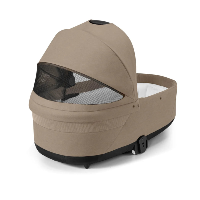 Cybex Balios S Lux Essential Bundle Inc Gold Footmuff - Almond Beige