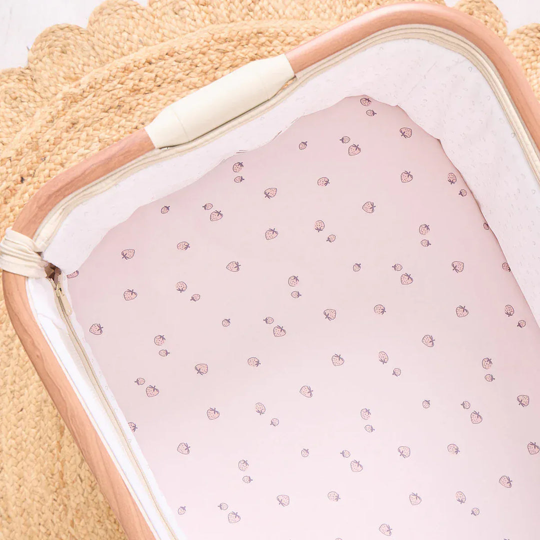 Tutti Bambini Bedside Crib 2 Pack Fitted Sheets - Tiny Tails