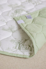 Gilded Bird Safari Toile Quilted Playmat