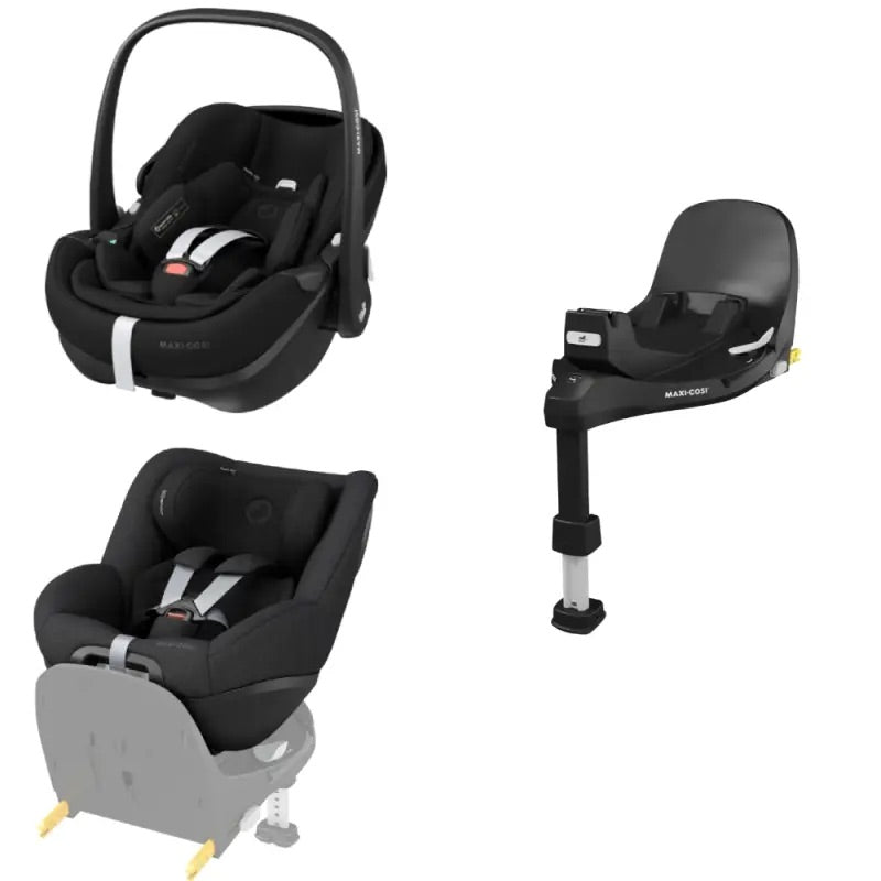Maxi-Cosi 360 Family Pro2 Bundle - Essential Black