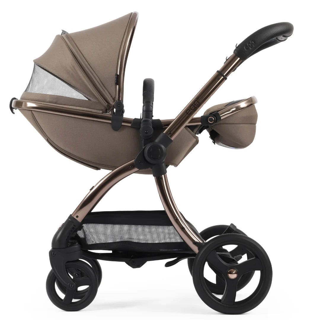 egg3 Luxury Bundle with Maxi-Cosi Cabriofix i-Size Car Seat - Mink