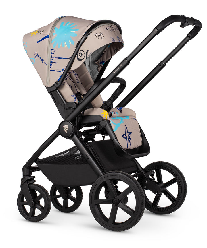 Venicci Upline2 4in1 Travel System Inc 360 Base - Special Edition Draft Beige