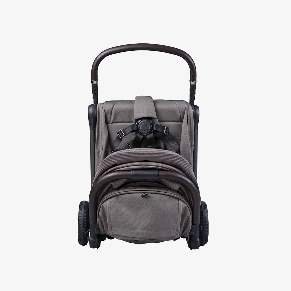 Bababing Auto Fold Compact Stroller - Minky