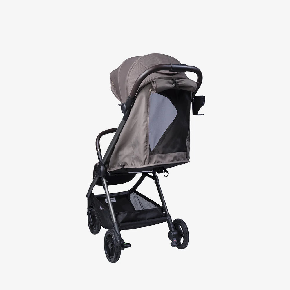 Bababing Auto Fold Compact Stroller - Minky
