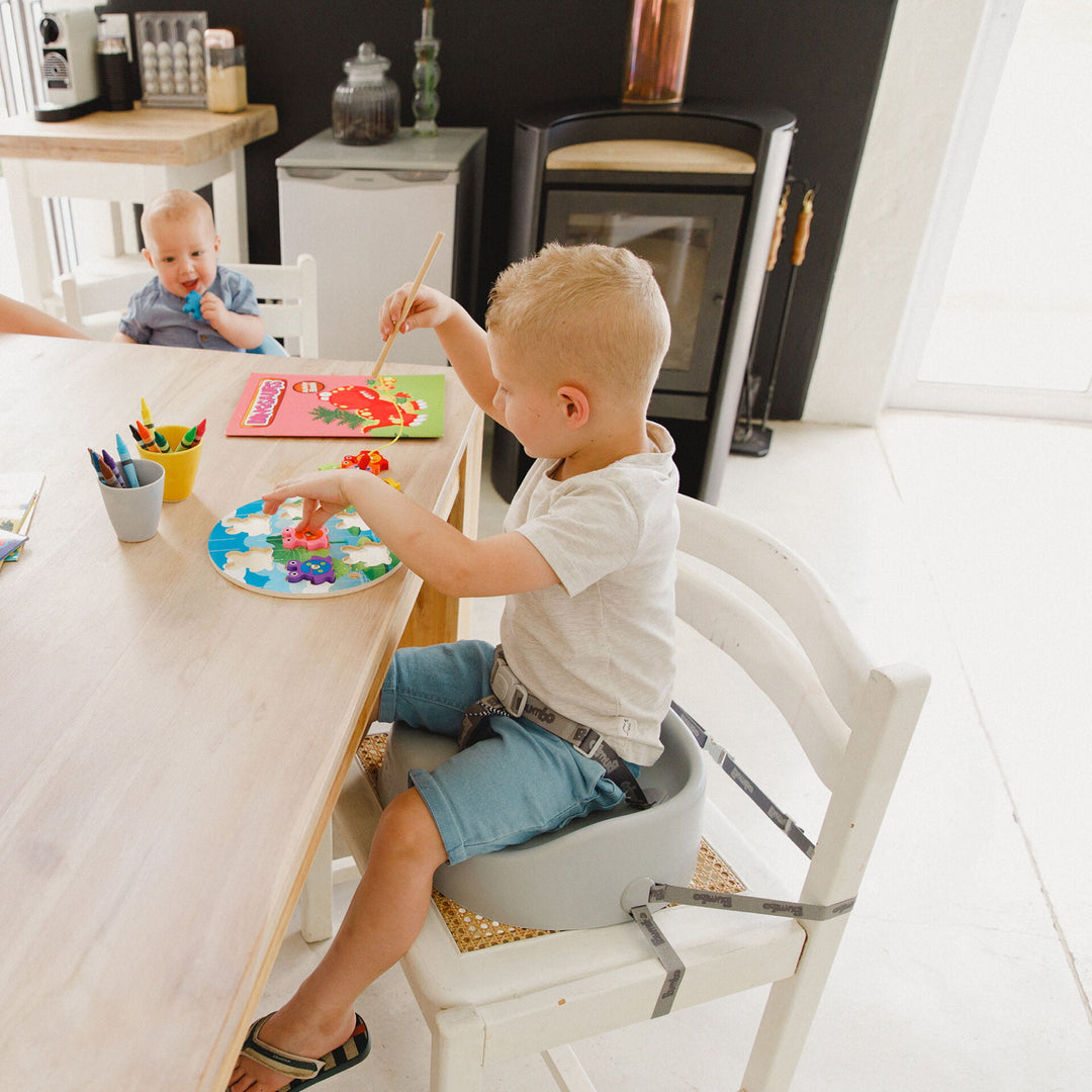 Bumbo Booster Seat - Cool Grey