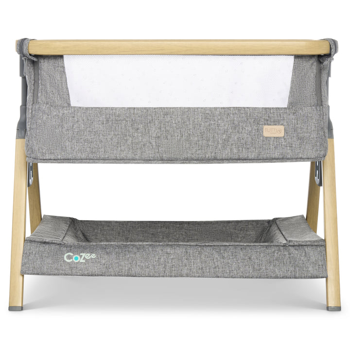 Tutti Bambini CoZee Mini Me Play Crib - Oak & Charcoal