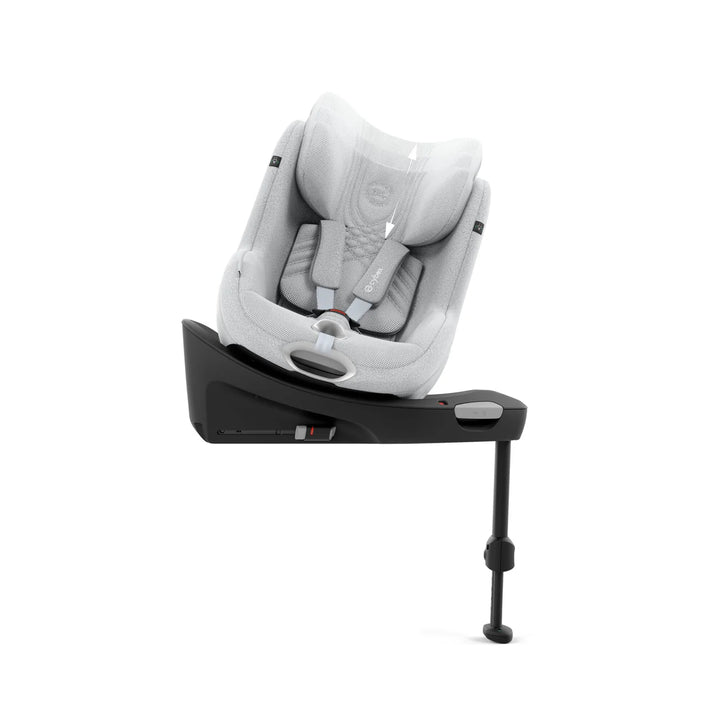 Cybex Sirona Ti i-Size Plus Car Seat - Platinum White