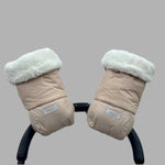 Hudoma Luxury Pram Gloves - Brooklyn Beige
