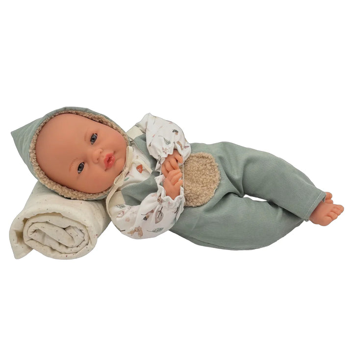 Roma Fern Doll - Cries with Dummy 37cm