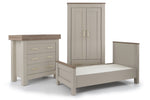 BabyStyle Charnwood Collection Bordeaux 3 Piece Nursery Furniture Set - Oatmeal