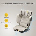 JoviKids Rober+ i-Size Group Booster Car Seat – Milkstone