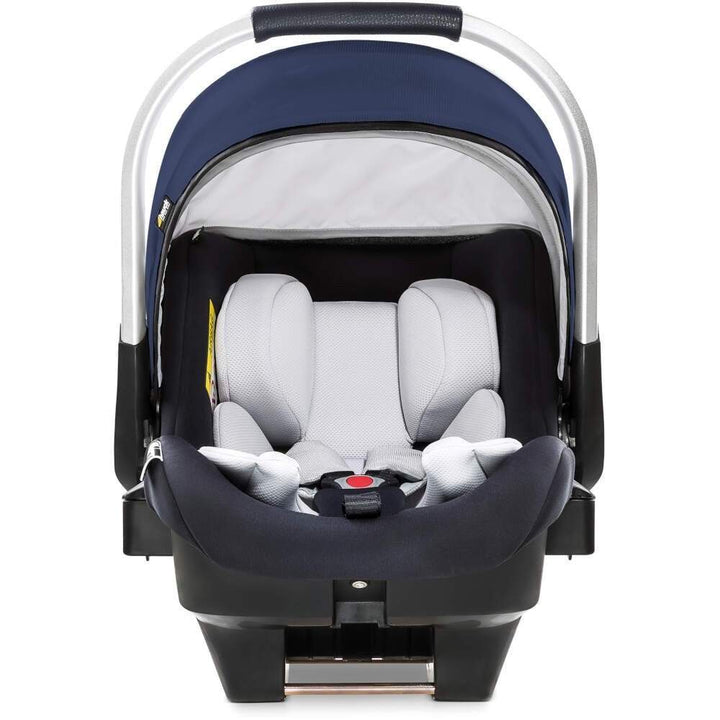 EX DISPLAY Hauck iPro iSize 0+ Infant Car Seat (Denim) + IPro Isofix Base