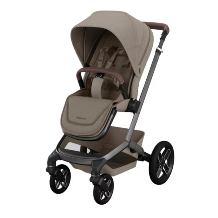 Maxi-Cosi Fame Travel System- Twillic Truffle | Black