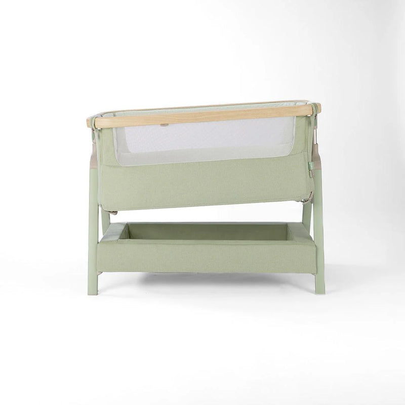 Tutti Bambini Cozee Air 2 Bedside Crib - Drifted Oak/Eucalyptus