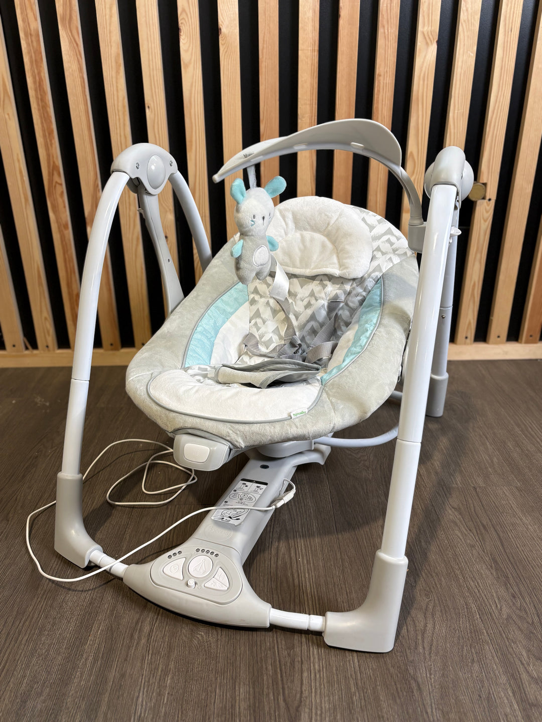 PRE LOVED Ingenuity ConvertMe Swing-2-Seat Portable Swing - Raylan