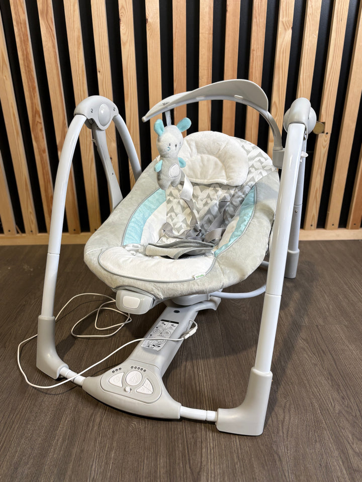 PRE LOVED Ingenuity ConvertMe Swing-2-Seat Portable Swing - Raylan