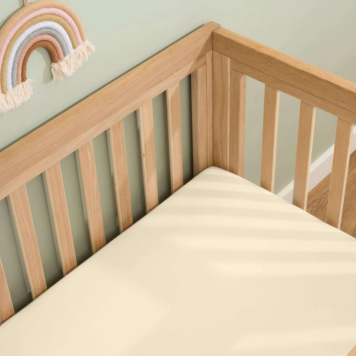 Clair De Lune 2 Pack Organic Cot Bed Sheets - 140 x 70 cm