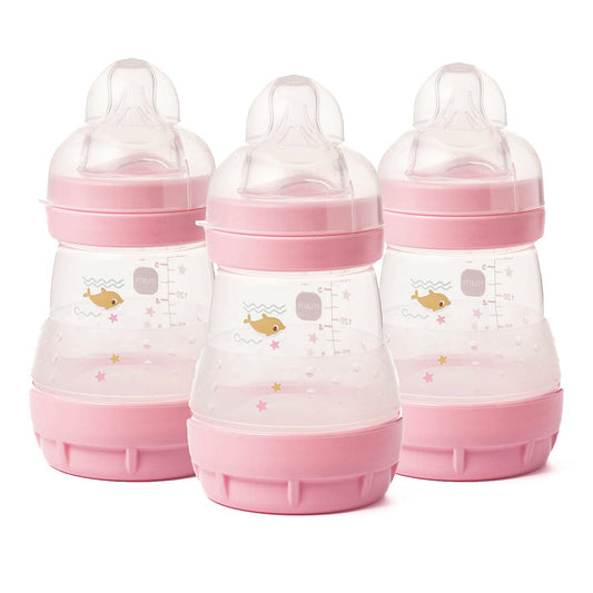 MAM Easy Start Colours Of Nature 160Ml 3 Pack Bottles - Pink