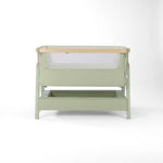Tutti Bambini Cozee Air 2 Bedside Crib - Drifted Oak/Eucalyptus