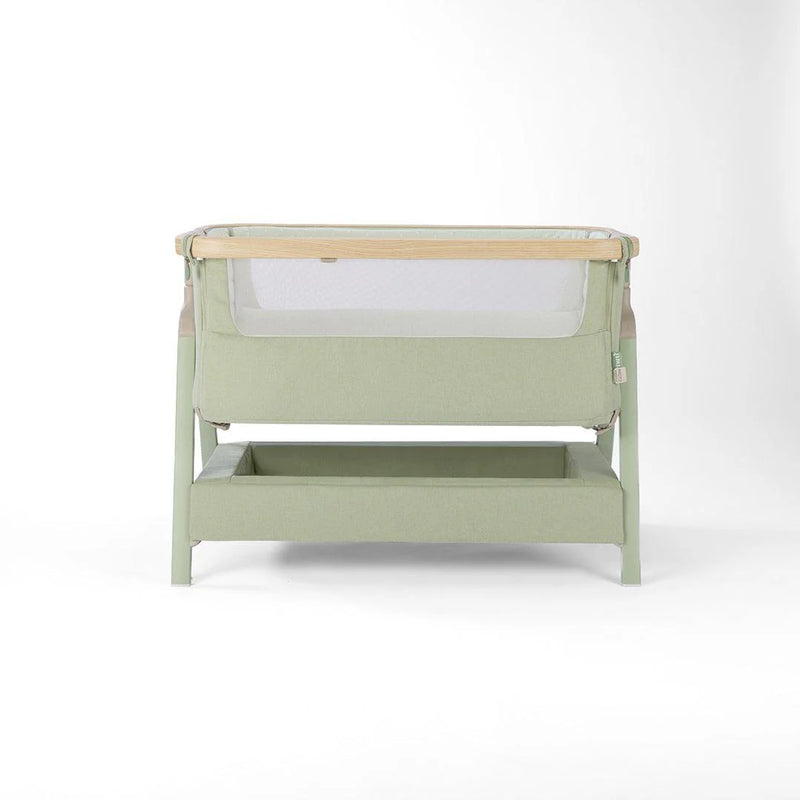Tutti Bambini Cozee Air 2 Bedside Crib - Drifted Oak/Eucalyptus