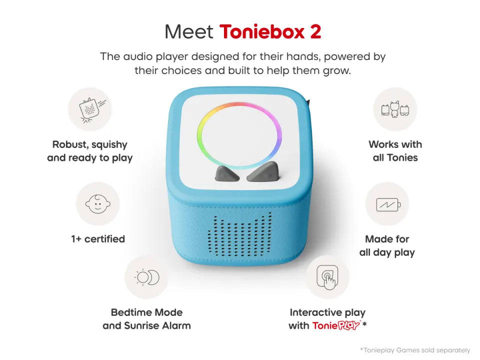 tonies Toniebox 2 - Sky Blue
