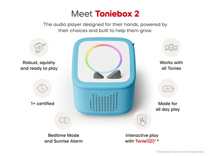 tonies Toniebox 2 - Sky Blue