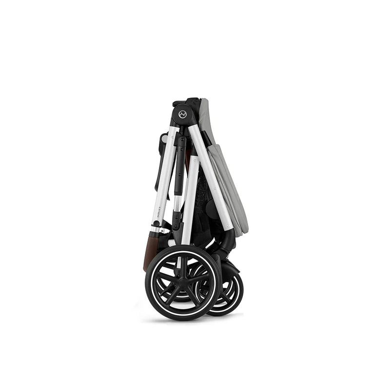 Cybex Gazelle Essential Bundle Inc Gold Footmuff - Stone Grey/Silver