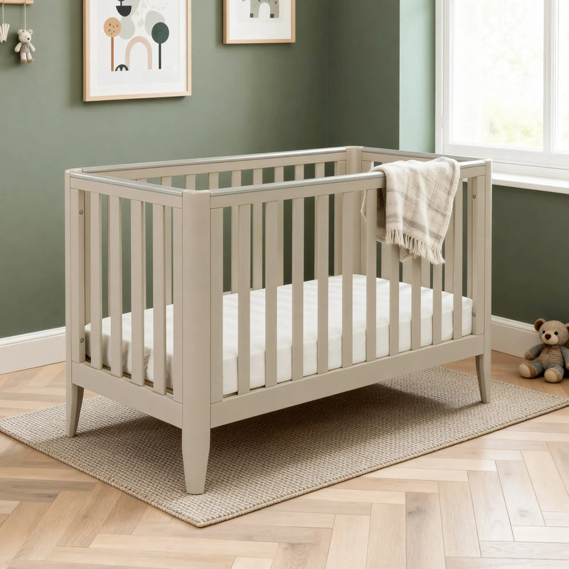 Babymore Iris Cot Bed – Cashmere