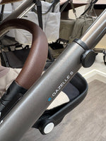 PRE LOVED Cybex e-Gazelle Double Pushchair - Almond Beige