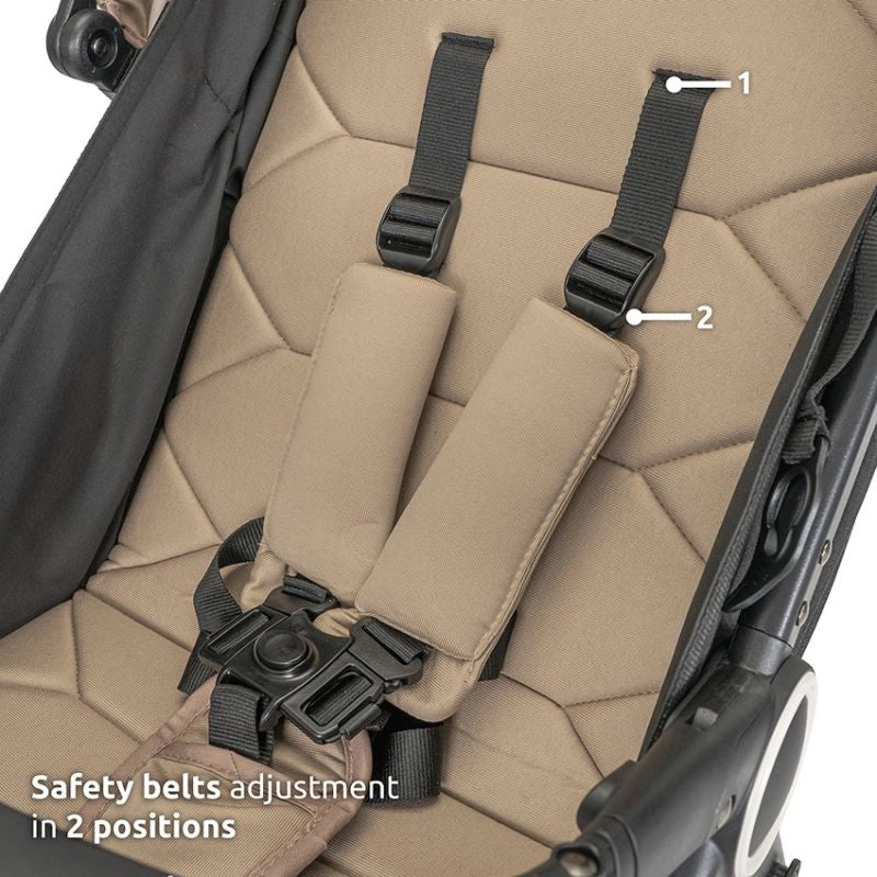 Lorelli Noir Lightweight Compact Stroller - Black