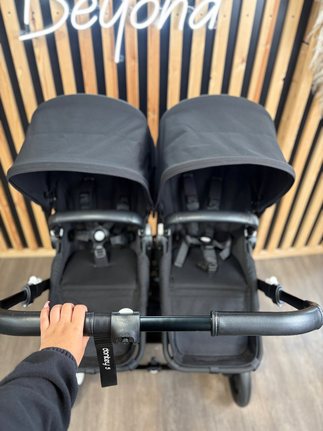 PRE LOVED Bugaboo Donkey5 Duo - Midnight Black