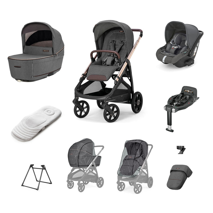 Inglesina Aptica Quattro Travel System - Velvet Grey