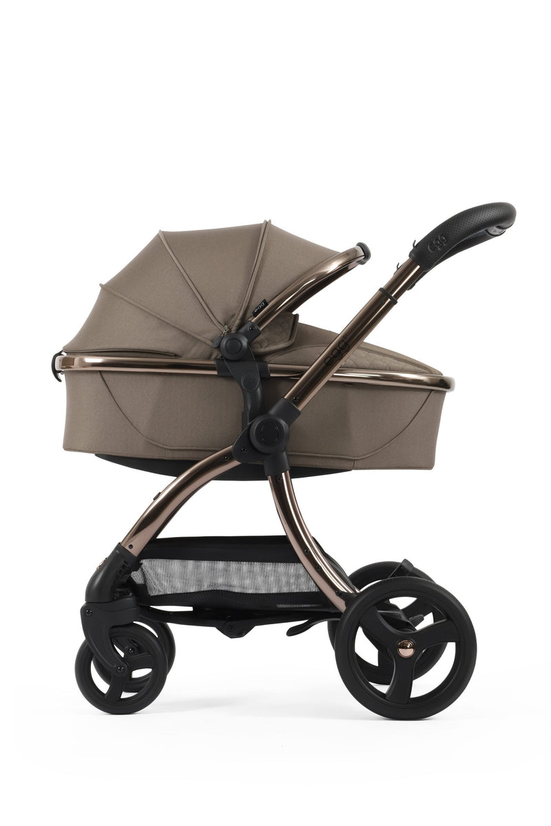 egg3 Luxury Maxi-Cosi Pebble 360 Pro Truffle Travel System Bundle - Mink