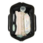 Kikkaboo Siena Mama Changing Backpack - Black/Silver