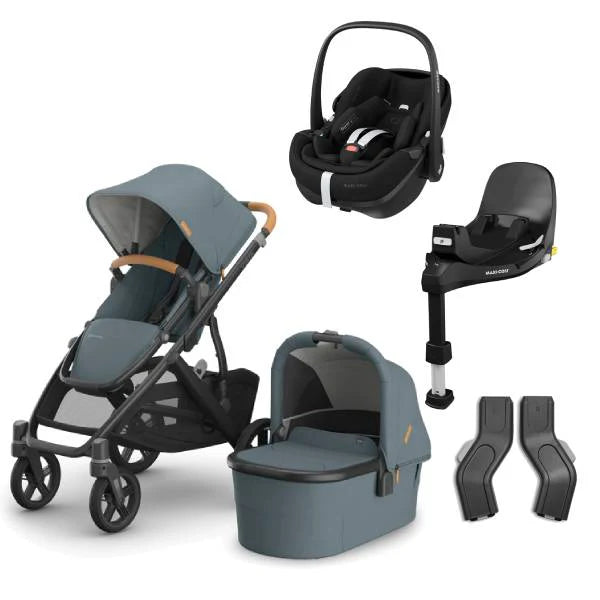 Uppababy Vista V3 Pushchair with Pebble 360 Pro2 & Base - Dillan