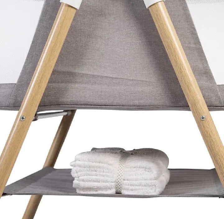 EX DISPLAY Redkite Snooze Crib - Grey