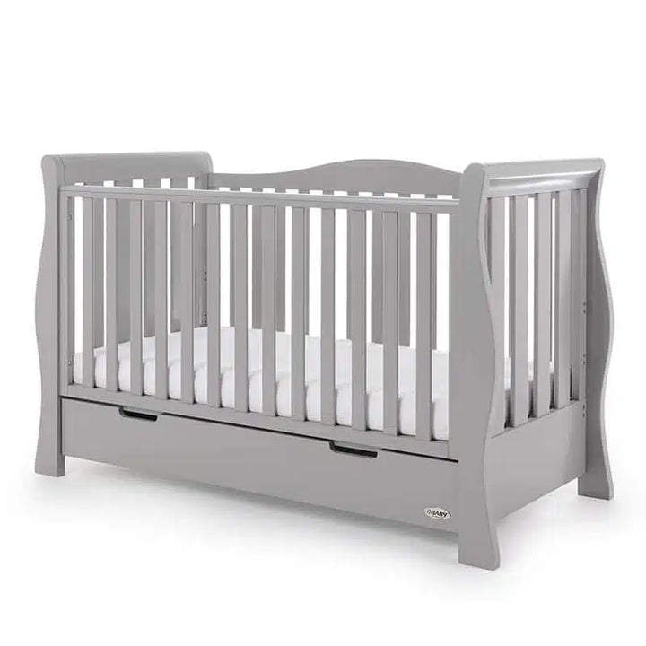 Obaby Stamford Luxe 3 Piece Nursery Room Set – Warm Grey