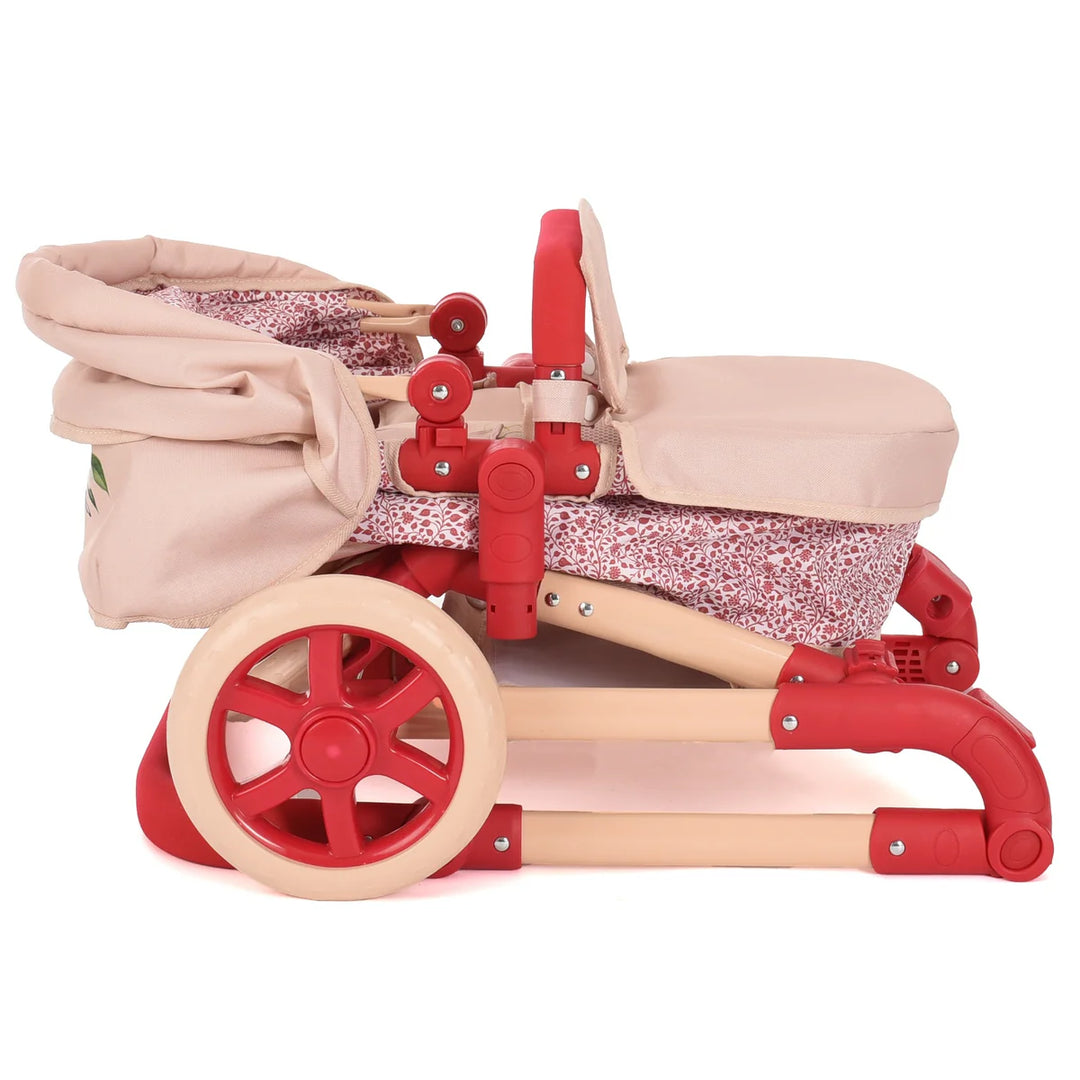 Roma RHS Single Dolls Pram - Floral