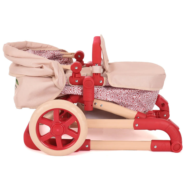 Roma RHS Single Dolls Pram - Floral