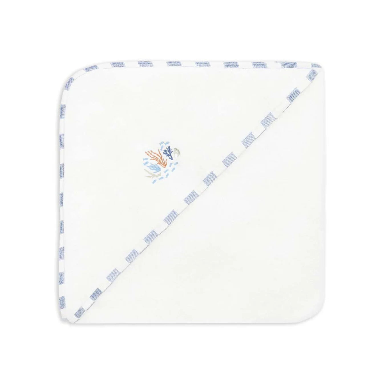 Avery Row Baby Hooded Towel - Coastline