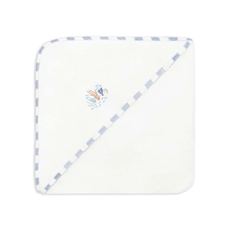 Avery Row Baby Hooded Towel - Coastline