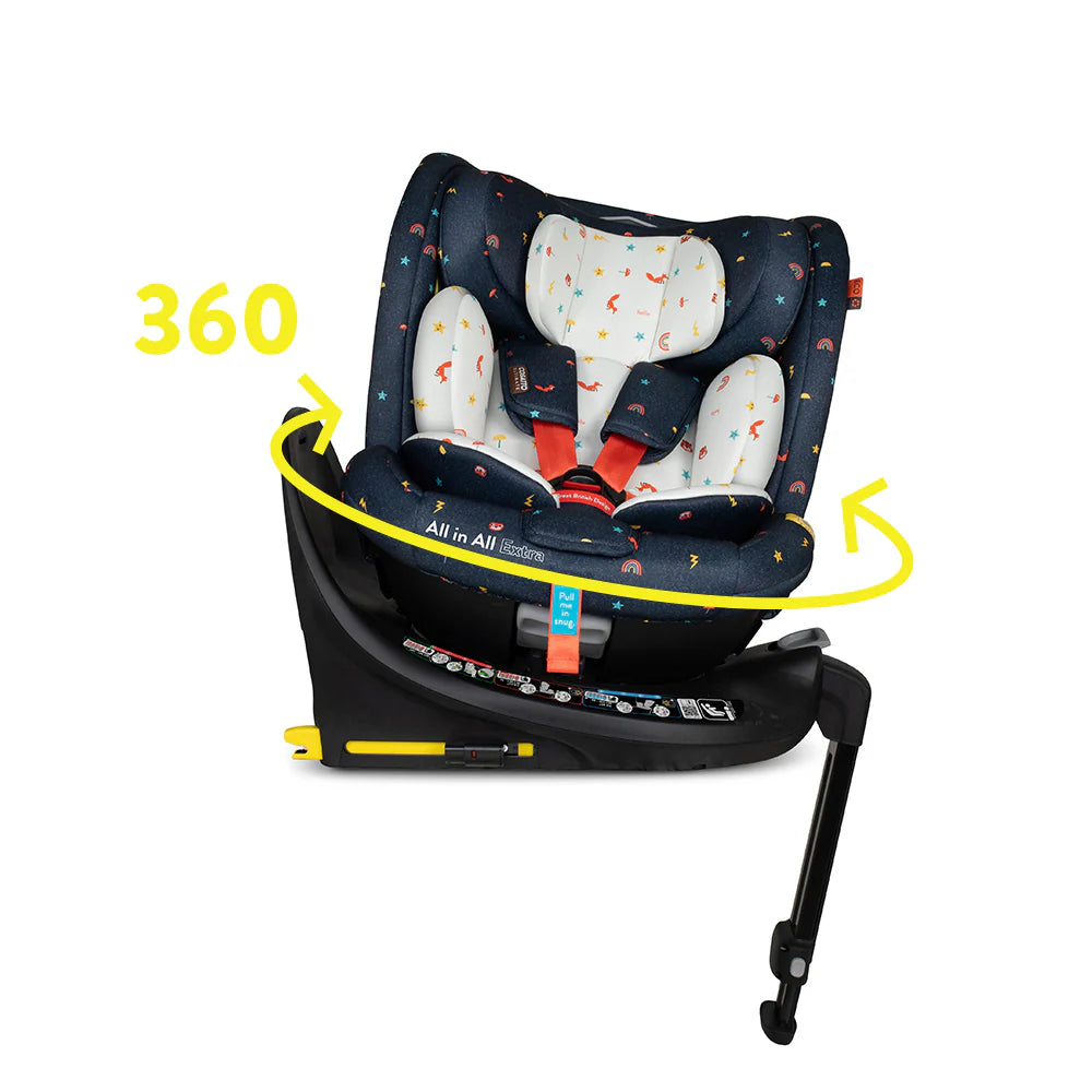 Cosatto All in All Extra i-Size 360 Car Seat - Doodle Days