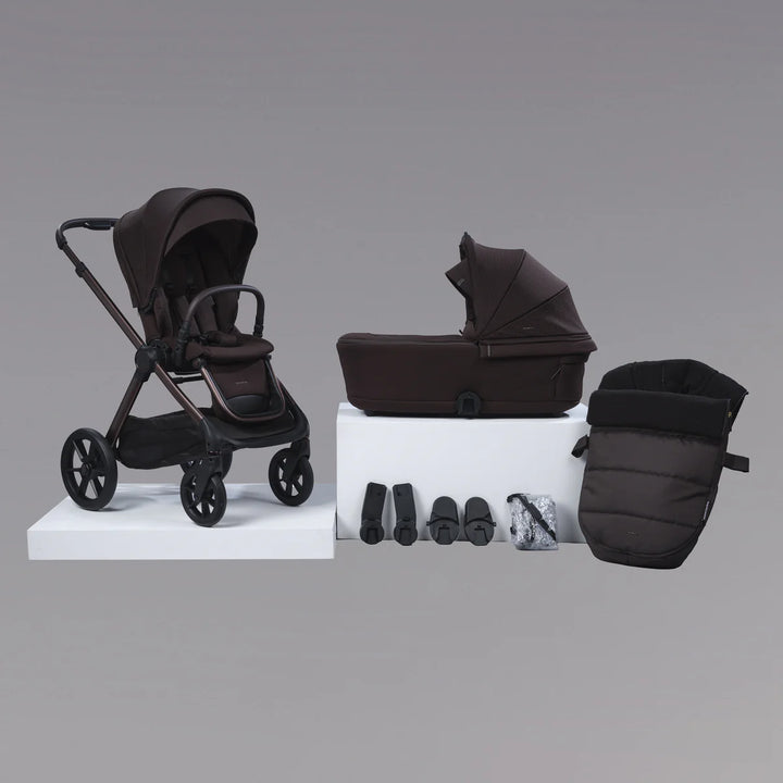 Bababing Raffi MKII 2in1 Travel System Bundle - Kofe