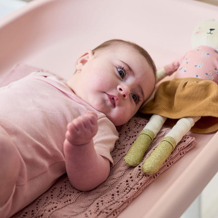 Tutti Bambini Cushi Baby Changing Mat - Petal