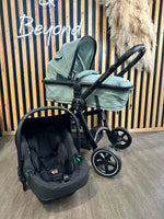 PRE LOVED Panorama XTI Travel System - Fern Green